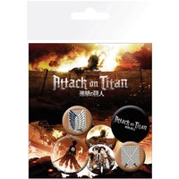 Attack on Titan Characters Badge Pack
Attack on Titan Characters Badge Pack