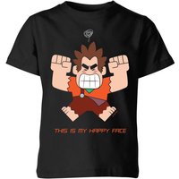 Disney Wreck it Ralph This Is My Happy Face Kids' T-Shirt - Black - 9-10 Years
Disney Wreck it Ralph This Is My Happy Face Kids' T-Shirt - Black - 9-10 Years