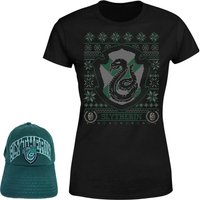 Harry Potter Slytherin T-Shirt and Cap Bundle - Black - Women's - M
Harry Potter Slytherin T-Shirt and Cap Bundle - Black - Women's - M