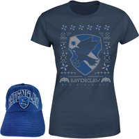 Harry Potter Ravenclaw T-Shirt and Cap Bundle - Navy - Women's - M, Blue
Harry Potter Ravenclaw T-Shirt and Cap Bundle - Navy - Women's - M, Blue