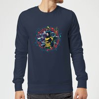 Aquaman Circular Portrait Sweatshirt - Navy - XL, Blue
Aquaman Circular Portrait Sweatshirt - Navy - XL, Blue
