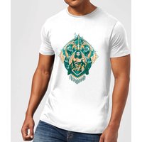 Aquaman Seven Kingdoms Men's T-Shirt - White - XS - White
Aquaman Seven Kingdoms Men's T-Shirt - White - XS - White