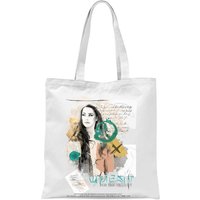 Aquaman Mera Tote Bag - White 
Aquaman Mera Tote Bag - White