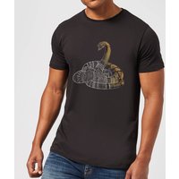Fantastic Beasts Tribal Nagini Men's T-Shirt - Black - XS
Fantastic Beasts Tribal Nagini Men's T-Shirt - Black - XS