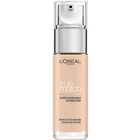 L'Oréal Paris True Match Liquid Foundation with SPF and Hyaluronic Acid 30ml (Various Shades) - 0.5N Porcelain
L'Oréal Paris True Match Liquid Foundation with SPF and Hyaluronic Acid 30ml (Various Shades) - 0.5N Porcelain
