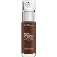 L'Oréal Paris True Match Liquid Foundation with SPF and Hyaluronic Acid 30ml (Various Shades) - 12N Ebony
L'Oréal Paris True Match Liquid Foundation with SPF and Hyaluronic Acid 30ml (Various Shades) - 12N Ebony