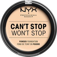 NYX Professional Makeup Can't Stop Won't Stop Powder Foundation (Various Shades) - Pale
NYX Professional Makeup Can't Stop Won't Stop Powder Foundation (Various Shades) - Pale