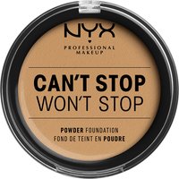 NYX Professional Makeup Can't Stop Won't Stop Powder Foundation (Various Shades) - Beige
NYX Professional Makeup Can't Stop Won't Stop Powder Foundation (Various Shades) - Beige