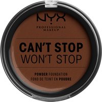 NYX Professional Makeup Can't Stop Won't Stop Powder Foundation (Various Shades) - Deep Walnut
NYX Professional Makeup Can't Stop Won't Stop Powder Foundation (Various Shades) - Deep Walnut