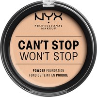 NYX Professional Makeup Can't Stop Won't Stop Powder Foundation (Various Shades) - Vanilla
NYX Professional Makeup Can't Stop Won't Stop Powder Foundation (Various Shades) - Vanilla