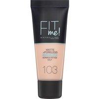 Fit Me! от Maybelline Матирующий тональный крем для сужения пор, 30 мл (разные оттенки) - 103 Pure Ivory
Fit Me! от Maybelline Матирующий тональный крем для сужения пор, 30 мл (разные оттенки) - 103 Pure Ivory