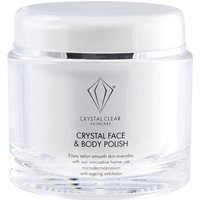 Crystal Clear Crystal Face and Body Polish 150ml
Crystal Clear Crystal Face and Body Polish 150ml