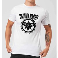Captain Marvel Logo Men's T-Shirt - White - XS
Captain Marvel Logo Men's T-Shirt - White - XS