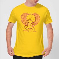 Super Mario Toadally In Love Men's T-Shirt - Yellow - XS - Yellow
Super Mario Toadally In Love Men's T-Shirt - Yellow - XS - Yellow