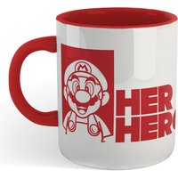 Super Mario Her Hero Mug - White/Red
Super Mario Her Hero Mug - White/Red