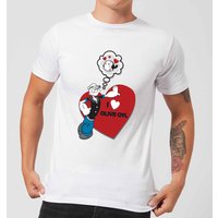 Popeye I Love Olive Oyl Men's T-Shirt - White - XS - White
Popeye I Love Olive Oyl Men's T-Shirt - White - XS - White