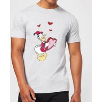 Disney Donald Duck Love Heart Men's T-Shirt - Grey - XS - Grey
Disney Donald Duck Love Heart Men's T-Shirt - Grey - XS - Grey
