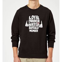The Flintstones Loyal Order Of Water Buffalo Member Sweatshirt - Black - XXL
The Flintstones Loyal Order Of Water Buffalo Member Sweatshirt - Black - XXL