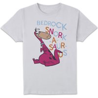 The Flintstones Bedrock Snork-A-Saur-Us Men's T-Shirt - White - XXL
The Flintstones Bedrock Snork-A-Saur-Us Men's T-Shirt - White - XXL