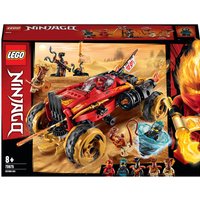 LEGO NINJAGO: Katana 4x4 Vehicle Toy with 5 Minifigures: (70675)
LEGO NINJAGO: Katana 4x4 Vehicle Toy with 5 Minifigures: (70675)
