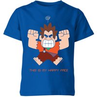 Wreck-it Ralph This Is My Happy Face Kids' T-Shirt - Royal Blue - 9-10 Years 
Wreck-it Ralph This Is My Happy Face Kids' T-Shirt - Royal Blue - 9-10 Years