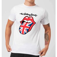 Rolling Stones UK Tongue Men's T-Shirt - White - XS
Rolling Stones UK Tongue Men's T-Shirt - White - XS