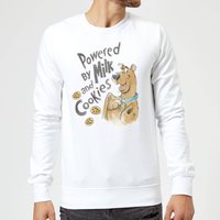 Scooby Doo Powered By Milk And Cookies Sweatshirt - White - S
Scooby Doo Powered By Milk And Cookies Sweatshirt - White - S