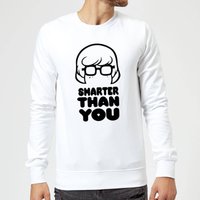 Scooby Doo Smarter Than You Sweatshirt - White - M
Scooby Doo Smarter Than You Sweatshirt - White - M