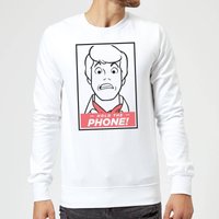 Scooby Doo Hold The Phone Sweatshirt - White - M
Scooby Doo Hold The Phone Sweatshirt - White - M