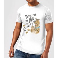 Scooby Doo Powered By Milk And Cookies Men's T-Shirt - White - XS
Scooby Doo Powered By Milk And Cookies Men's T-Shirt - White - XS