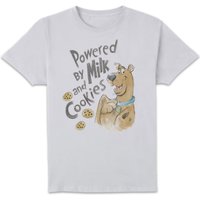 Scooby Doo Powered By Milk And Cookies Men's T-Shirt - White - M
Scooby Doo Powered By Milk And Cookies Men's T-Shirt - White - M