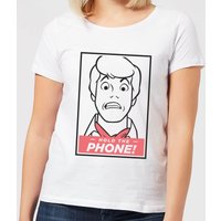 Scooby Doo Hold The Phone Women's T-Shirt - White - XL
Scooby Doo Hold The Phone Women's T-Shirt - White - XL