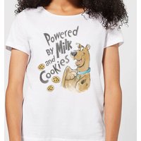 Scooby Doo Powered By Milk And Cookies Women's T-Shirt - White - XL
Scooby Doo Powered By Milk And Cookies Women's T-Shirt - White - XL