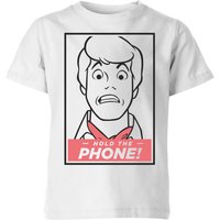 Scooby Doo Hold The Phone Kids' T-Shirt - White - 5-6 Years
Scooby Doo Hold The Phone Kids' T-Shirt - White - 5-6 Years