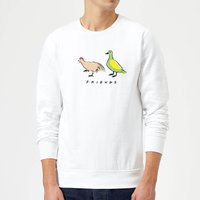 Friends The Chick And The Duck Sweatshirt - White - M
Friends The Chick And The Duck Sweatshirt - White - M