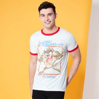 Looney Tunes Kaboom Collection Appetite For Destruction Men's T-Shirt - Red Ringer - XL, White
Looney Tunes Kaboom Collection Appetite For Destruction Men's T-Shirt - Red Ringer - XL, White