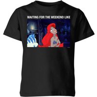 Disney The Little Mermaid Weekend Wait Kids' T-Shirt - Black - 11-12 Years - Black
Disney The Little Mermaid Weekend Wait Kids' T-Shirt - Black - 11-12 Years - Black