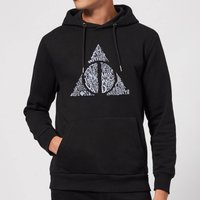 Harry Potter Deathly Hallows Text Hoodie - Black - XL
Harry Potter Deathly Hallows Text Hoodie - Black - XL