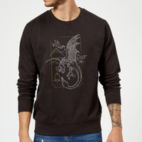 Harry Potter Hungarian Horntail Dragon Sweatshirt - Black - XXL
Harry Potter Hungarian Horntail Dragon Sweatshirt - Black - XXL