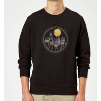Harry Potter Hogwarts Castle Moon Sweatshirt - Black - XL
Harry Potter Hogwarts Castle Moon Sweatshirt - Black - XL