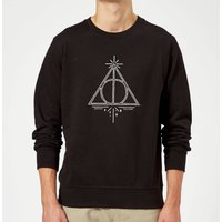 Harry Potter Deathly Hallows Sweatshirt - Black - L
Harry Potter Deathly Hallows Sweatshirt - Black - L