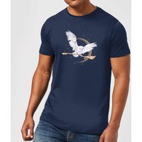 Harry Potter Hedwig Broom Men's T-Shirt - Navy - XL
Harry Potter Hedwig Broom Men's T-Shirt - Navy - XL