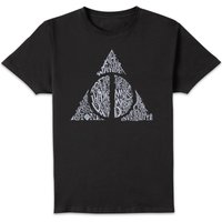 Harry Potter Deathly Hallows Text Men's T-Shirt - Black - XXL
Harry Potter Deathly Hallows Text Men's T-Shirt - Black - XXL