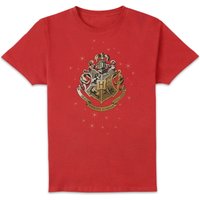 Harry Potter Star Hogwarts Gold Crest Men's T-Shirt - Red - S
Harry Potter Star Hogwarts Gold Crest Men's T-Shirt - Red - S
