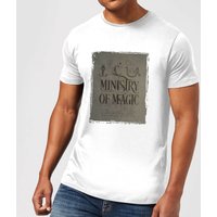 Harry Potter Ministry Of Magic Men's T-Shirt - White - XS - White
Harry Potter Ministry Of Magic Men's T-Shirt - White - XS - White