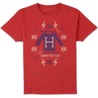Harry Potter Christmas Sweater Men's T-Shirt - Red - XL
Harry Potter Christmas Sweater Men's T-Shirt - Red - XL