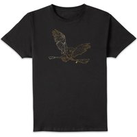 Harry Potter Hedwig Broom Gold Men's T-Shirt - Black - S
Harry Potter Hedwig Broom Gold Men's T-Shirt - Black - S
