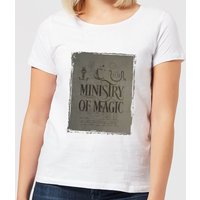 Harry Potter Ministry Of Magic Women's T-Shirt - White - XXL
Harry Potter Ministry Of Magic Women's T-Shirt - White - XXL