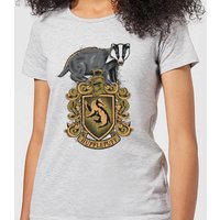 Harry Potter Hufflepuff Drawn Crest Women's T-Shirt - Grey - XXL
Harry Potter Hufflepuff Drawn Crest Women's T-Shirt - Grey - XXL