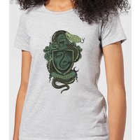 Harry Potter Slytherin Drawn Crest Women's T-Shirt - Grey - L
Harry Potter Slytherin Drawn Crest Women's T-Shirt - Grey - L
